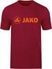 JAKO 6160D T-Shirt Promo Dames - Wijnrood/Fluo Oranje - 44