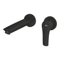 GROHE Eurosmart Wastafelmengkraan - M-size - 2 gats - matte black 293382433 - thumbnail