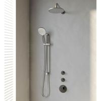 BRAUER Brushed Edition regendouche SET 21 met gebogen muurarm en 3-standen handdouche - thumbnail