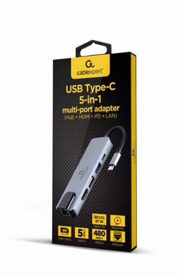 USB-C multi adapter 5-in-1