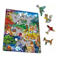 Larsen legpuzzel Maxi Sprookjes van Grimm junior 33 stukjes - thumbnail
