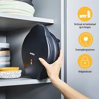 Tristar WF1170 Stroopwafel- en IJshoorntjesmaker Zwart - thumbnail