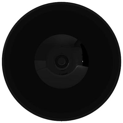 VidaXL Wasbak, keramiek, rond, zwart 325 mm VidaXL Wasbak, keramiek, rond, zwart 325 mm