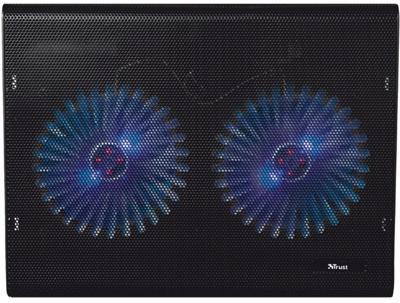 Trust Azul Laptop Cooling Stand with dual fans Laptopstandaard Zwart