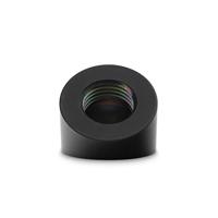 EK-Quantum Torque Static Female to Female 45° Adapter Fitting - Black - thumbnail