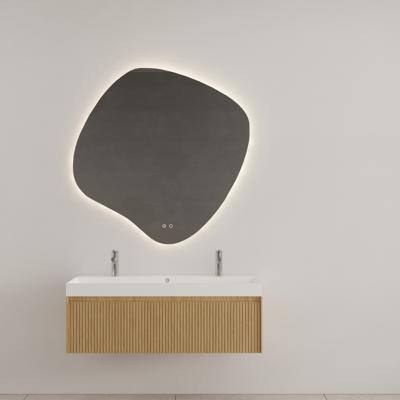 Badkamermeubel Gliss Design Timotheus 180 cm Charcoal (Keuze Wastafel)