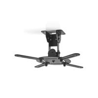 Nedis PJCM100BK Plafondbeugel Voor Projector 360° Draaibaar Max. 10 Kg Afstand Tot De Muur Van 130 Mm Zwart - thumbnail