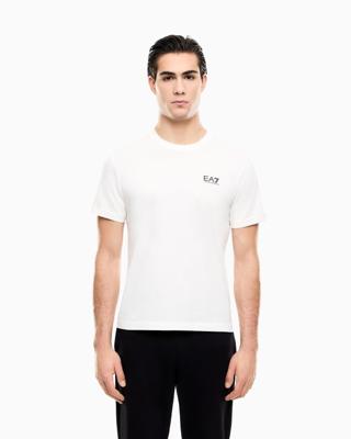 EA7 Emporio Armani 8NPT25 T-Shirt Heren Gebroken Wit - Maat XS - Kleur: Gebroken Wit | Soccerfanshop