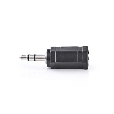 Stereo Audioadapter | 3,5 mm male - 2,5 mm female | 10 stuks | Zwart