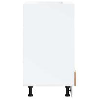 Ovenkast Kalmar bewerkt hout oud houtkleurig - thumbnail