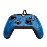 PDP 049-012-EU-CMBL game controller Blauw, Camouflage USB Gamepad Xbox, Xbox One, Xbox Series S, Xbox Series X - thumbnail