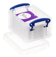 Really Useful Box visitekaarthouder 0,3 liter, transparant - thumbnail