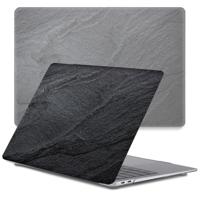 Lunso MacBook Pro 14 inch (2021-2023) cover hoes - case - Black Stone - thumbnail