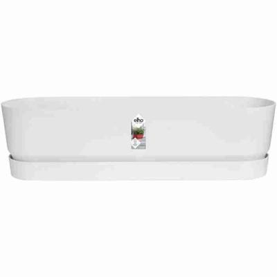 Oval Planter Greenville - Plastic - Ø70 - bladgroen