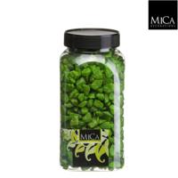 Marbles groen fles 1 kilogram Mica - Mica decorations - thumbnail