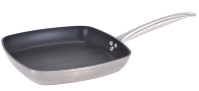 Excellent Houseware grillpan 26 cm zilver