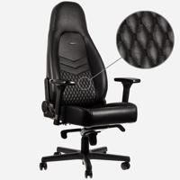 Noblechairs Icon Real Leather Black - thumbnail