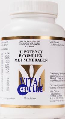 Hi Potency B complex met Mineralen