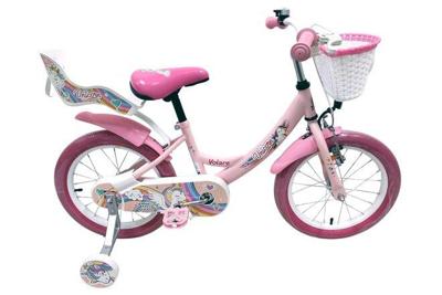 Volare unicorn kinderfiets - meisjes - 16 inch - roze