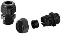 Bopla 12002402 Wartel M25 Polyamide Zwart (RAL 9005) 1 stuk(s) - thumbnail