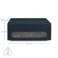 Crosley Voyager Draagbare Bluetooth-platenspeler, marineblauw - thumbnail