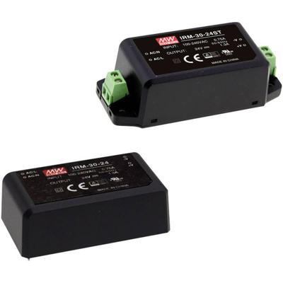 MEAN WELL IRM-30-12 AC/DC-printnetvoeding 12 V 2500 mA 30 W MEAN WELL IRM-30-12 AC/DC-printnetvoeding 12 V 2500 mA 30 W