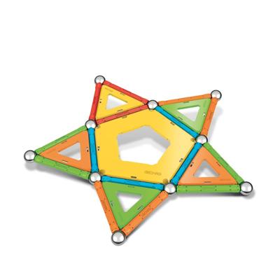 Magnetische tegels - GEOMAG - Tegels Gems 4102 - 44 stuks - Geometrische vormen - Kristaleffect - thumbnail