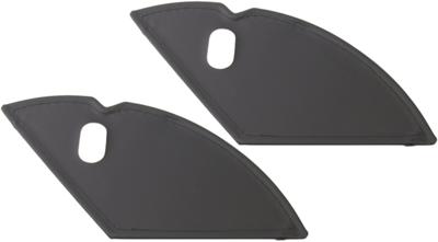 Jasbeschermers 24" - mat zwart