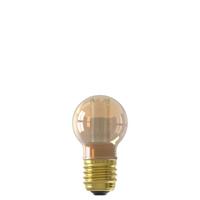LED Glasfiber P45 Goud SMD 220-240V 2,3W 65lm 1800K E27 Dimbaar met LED dimmer Calex - Calex - thumbnail