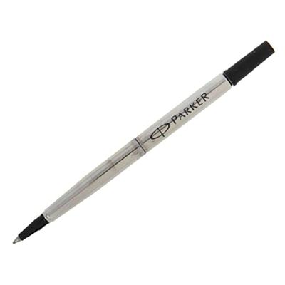 Rollerpenvulling parker quink f blister zwart