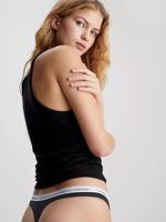 Calvin Klein strings 3-pack - Calvin klein ondergoed dames - Multipack katoenen dames strings - Voordeelverpakking - Sale - thumbnail