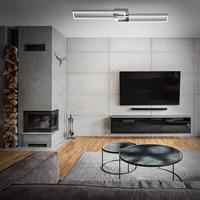 Briloner Plafondlamp (rechthoekig (chroom)) - thumbnail