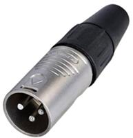 Rean RC3M XLR-connector Stekker, recht Aantal polen: 3 1 stuk(s) - thumbnail