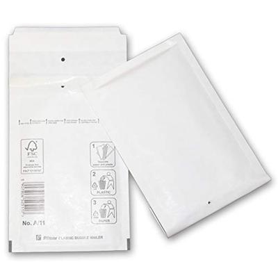 200 Luchtkussenenveloppen A/11 100x165mm wit Filmar Classic