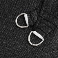 VidaXL Zonnezeil 160 g/m² trapezium 4/5x4 m hdpe zwart - thumbnail