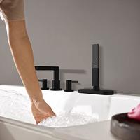 Hansgrohe Afbouwdeel Badrandset sBox Finoris Mat Zwart - thumbnail