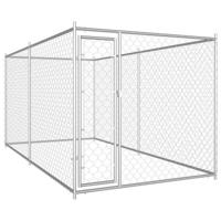 Hondenkennel voor buiten 382x192x185 cm - thumbnail