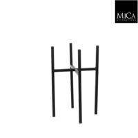 Mica Decorations Pothouder ascot h35cm zwart - thumbnail