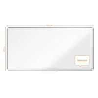 Nobo Premium Plus magnetisch whiteboard, emaille, ft 180 x 90 cm - thumbnail