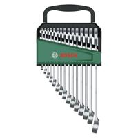 Bosch Groen Spanner set 15-piece (Steek/ringsleutelset 15 stuks: 6/7/8/9/10/11/12/13/14/15/16/17/18/19/21) - 1600A02Z9E - thumbnail