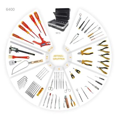 Bernstein Tools for Electronics Gereedschapskoffer (gevuld) 82-delig Electricien