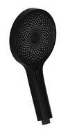 SAMOA RAIN handdouche, 3 functies, zwart mat antikalk nozzles 3 selecteerbare jets douchekop: Ø ca. 13 cm inclusief waterbesparende pakking - tot wel 50% minder water verbruik ½" (Ø ca. 1,9
