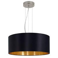 Eglo Landelijke hanglampMaserlo 53cm zwart met goud - 31605 - thumbnail