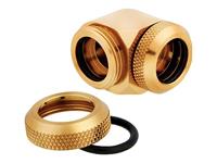 Corsair Hydro X Series XF Hardline 90° 14 mm OD verbinding - thumbnail