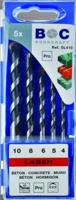 BC Betonborenset TCT SL410 4/5/6/8/10mm, 5-delig - thumbnail