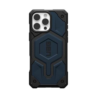 UAG Monarch Pro MagSafe Case Cover Apple iPhone 16 Pro Max Blauw Stootbestendig