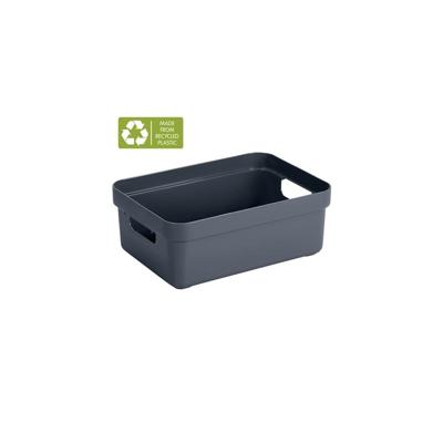 Sigma home box 9 liter - donkerblauw - 35,2x25,3x12,2 cm