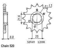 ESJOT Sprocket 520 15z standard - thumbnail