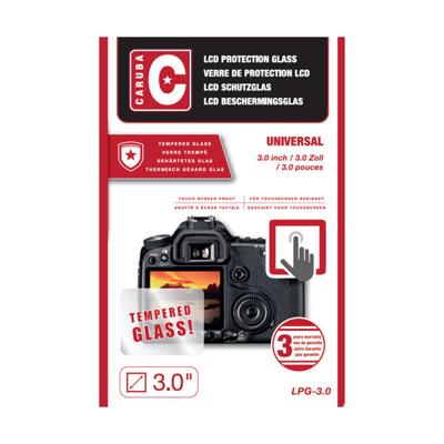 Caruba LCD Optical Glass Protector 3,0" (2 stuks)