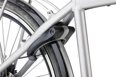 AXA Victory Retractable Frameslot 58 mm - Zwart AXA Victory Retractable Frameslot 58 mm - Zwart